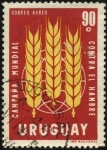 Stamps Uruguay -  Campaña mundial contra el hambre.