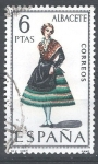 Stamps Spain -  Trajes. Albacete