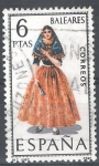 Stamps Spain -  Trajes. Baleares.