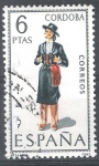 Stamps Spain -  Trajes. Córdoba.