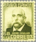 Sellos de Europa - Espa�a -  ESPAÑA 1932 672 Sello Nuevo Personajes Emilio Castelar (1832-1899 