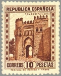 Sellos de Europa - Espa�a -  ESPAÑA 1932 675 Sello Nuevo Puerta del Sol Toledo