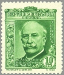 Stamps Spain -  ESPAÑA 1935 698 Sello Nuevo XL Aniversario Asociación de la Prensa Alejandro Lerroux