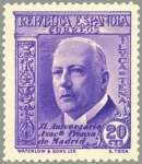 Stamps Spain -  ESPAÑA 1935 700 Sello Nuevo XL Aniversario Asociación de la Prensa Torcuato Luca de Tena