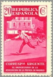 Sellos de Europa - Espa�a -  ESPAÑA 1936 710 Sello Nuevo XL Aniversario Asociación de la Prensa Urgente Vendedor de Periódicos
