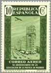 Stamps Spain -  ESPAÑA 1936 714 Sello Nuevo XL Aniversario Asociación de la Prensa Palacio de la Prensa