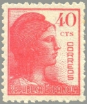 Stamps Spain -  ESPAÑA 1938 751 Sello Nuevo Alegoría de la República