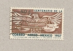 Stamps Mexico -  100 Aniv de la constitución de 1857