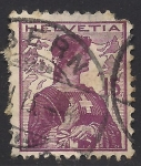 Stamps : Europe : Switzerland :  Helvetia