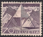 Stamps Switzerland -  PUNTO DE TRIANGULACIÓN.