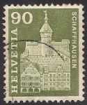 Stamps Switzerland -  Torre de MUNOT, Schaffhausen