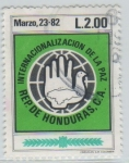 Sellos de America - Honduras -  Internacionalización de la Paz