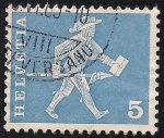 Stamps : Europe : Switzerland :  Cartero, Friburgo.