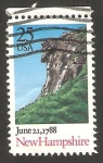 Stamps United States -  II centº del estado de new hampshire