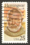 Stamps : America : United_States :  ernest hemingway, nobel de literatura 1954
