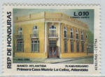Stamps America - Honduras -  Banco AtlÃ¡ntida