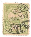 Stamps Hungary -  correo terrestre