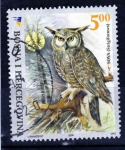 Stamps Bosnia Herzegovina -  Lechuuza