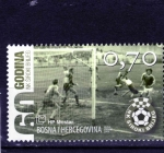 Stamps : Europe : Bosnia_Herzegovina :  Fulbol
