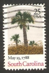 Stamps United States -  II Centº del estado de Carolina del Sur