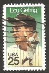 Sellos de America - Estados Unidos -  Lou Gehrig, jugador de beisbol