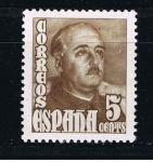 Stamps Spain -  Edifil  1020  General Franco.  