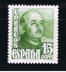 Sellos de Europa - Espa�a -  Edifil  1021  General Franco.  