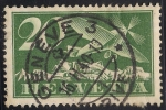 Stamps : Europe : Switzerland :  Avión.