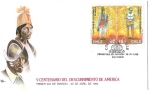 Stamps Chile -  V CENTENARIO DESCUBRIMIENTO DE AMERICA