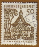 Stamps : Europe : Germany :  ELLWANGEN-JAGST