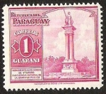 Sellos de America - Paraguay -  MONUMENTO