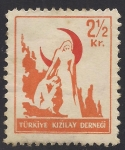 Stamps : Asia : Turkey :  Media Luna Roja.