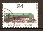 Stamps Belgium -  LOCOMOTORA   PACIFIC   1935