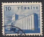 Stamps Turkey -  Silos de Ankara.