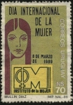 Sellos de America - Uruguay -  Instituto de la Mujer. Día internacional de la mujer.