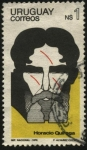 Stamps Uruguay -  Escritor Horacio Quiroga