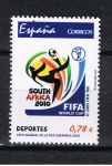 Sellos de Europa - Espa�a -  Edifil  4571  Deportes.  Copa Mundial  de la FIFA, Sudafrica 2010.    