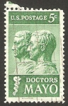 Sellos de America - Estados Unidos -  25 anivº de los doctores de Mayo