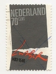 Stamps Netherlands -  Martín Lutero