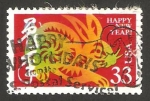 Stamps United States -  año nuevo chino, año del conejo