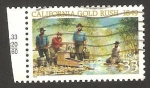 Stamps : America : United_States :  Buscadores de oro en California en 1849