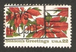 Stamps United States -  flores