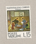 Sellos de Europa - Vaticano -  Nacimiento de Cristo