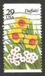 Sellos de America - Estados Unidos -  flor narciso