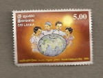 Sellos del Mundo : Asia : Sri_Lanka : Día del niño 2006