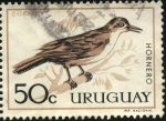 Stamps Uruguay -  Aves autóctonas. Hornero.
