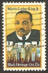 Sellos de America - Estados Unidos -  1234 - 50 anivº del nacimiento del pastor Martín Luther King