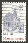 Stamps United States -  II Centº del Estado de Massachusetts