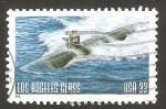 Stamps United States -  submarino los angeles class