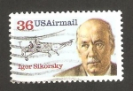 Stamps United States -  igor sikorsky, diseñador de aeronaves